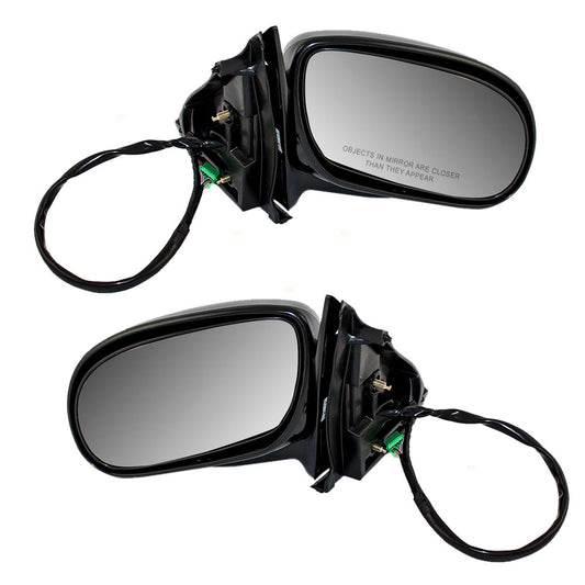 Power Mirror for 1998-2002 Park Avenue Memory Heated Manual Fold 25739837 Set