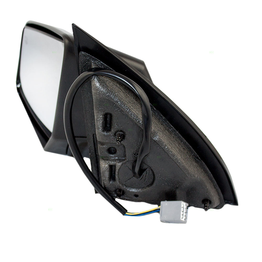 Brock Replacement Driver Power Side Door Mirror Heated Ready-to-Paint Compatible with Outlook Acadia Traverse 25894453