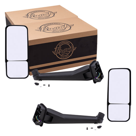 Power Mirror for 2003-2009 C6500 Kodiak Manual Fold for 2003-2009 C7500 Topkick 25886110 Set GM1320685