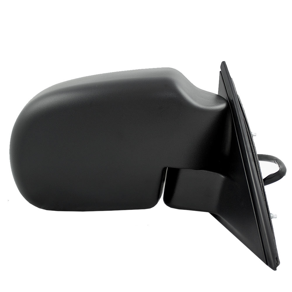 Brock Replacement Passenger Power Mirror Heated w/ Metal Base Compatible with Blazer Jimmy Envoy Bravada S10 Sonoma