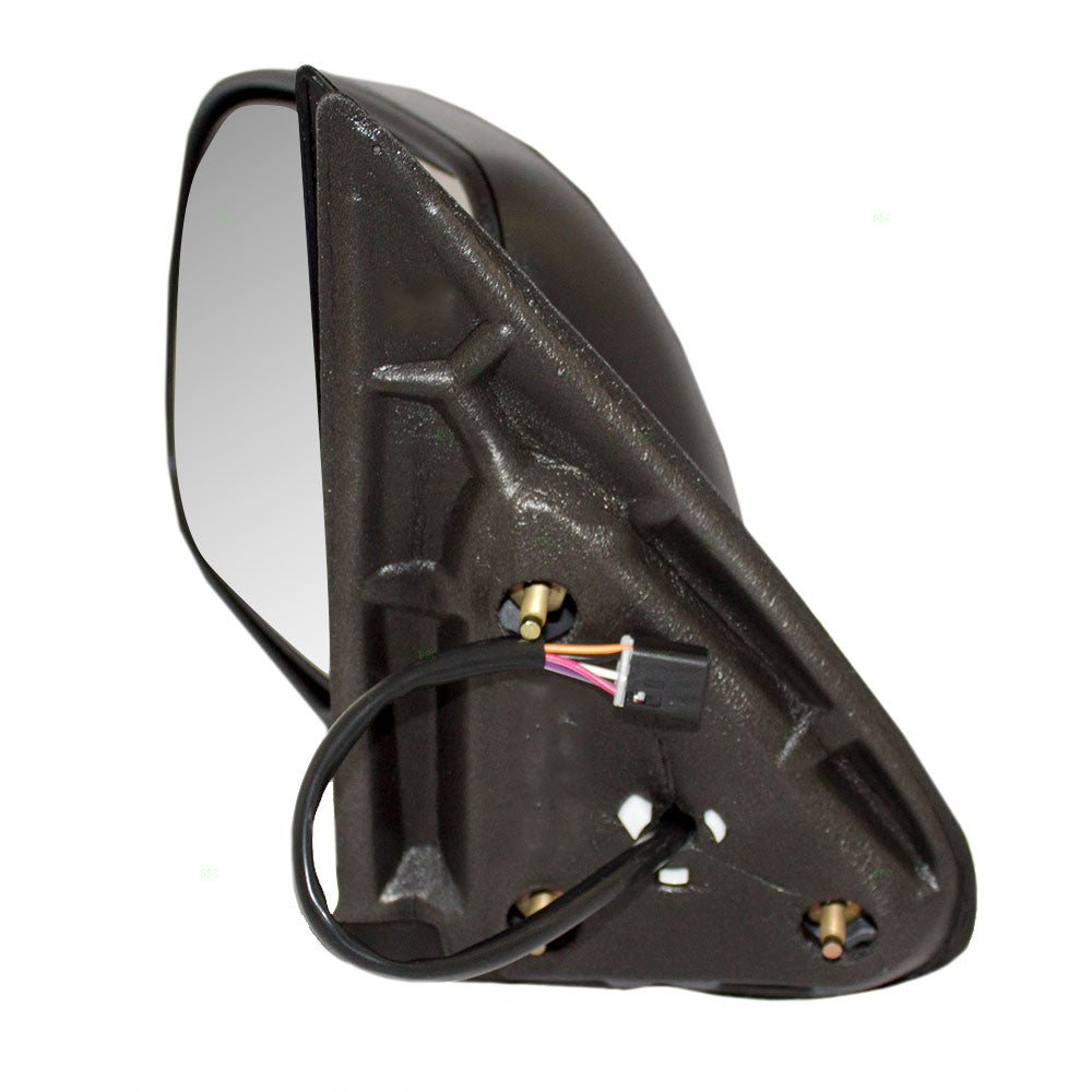 Power Mirror for 1999-2002 Silverado 1500 Textured Black Base-Paint To Match Black Cover OEM Heated Manual Fold for 2001-2002 Silverado 1500 HD for 2000-2002 Tahoe for 2000-2002 Suburban 2500 Left