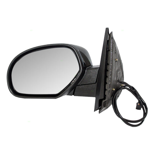Power Mirror for 2007-2013 Silverado 1500 Heated Manual Fold for 2007-2013 Silverado 2500 HD for 2007-2014 Tahoe for 2007-2014 Suburban 1500 for 2014 Suburban for 2012-2013 Sierra 20843177 Left