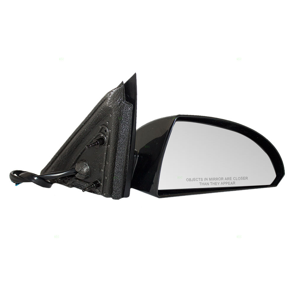 Brock Replacement Passenger Power Side Door Mirror Heated Textured Base Compatible with 06-13 Impala & 14-16 Impala Limited 25947196