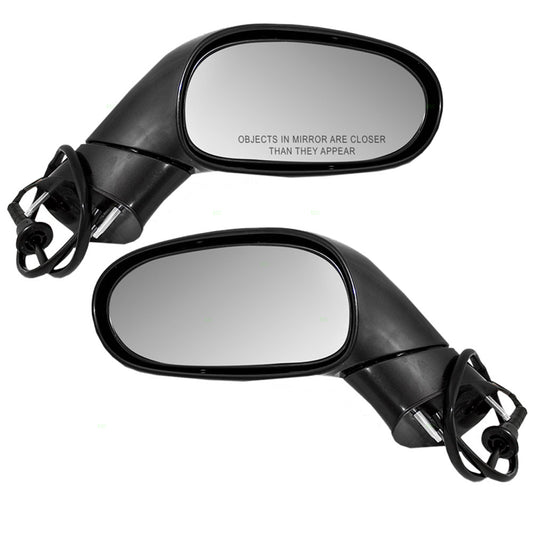 Power Mirror for 2005-2009 Corvette Heated Manual Fold 15795837 Set GM1320412