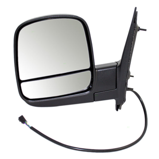 Power Mirror for 2008-2014 Express 1500 Dual Glass Heated Manual Fold for 2008-2024 Express 2500 for 2008-2014 Savana 1500 for 2008-2024 Savana 2500 84994864 Left GM1320396