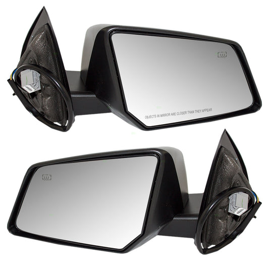 Power Mirror for 2009-2015 Traverse Heated Manual Fold for 2007-2015 Acadia for 2007-2010 Outlook 25896082 Set GM1320401