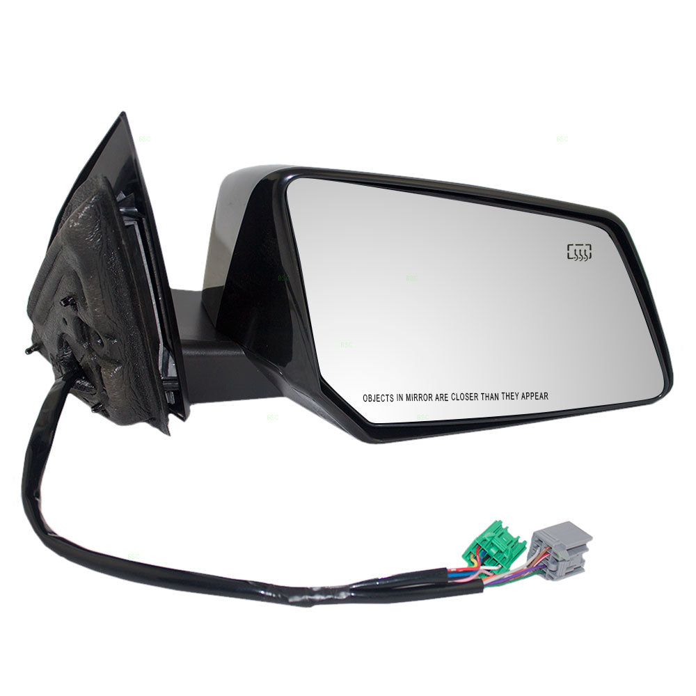 Brock Replacement Passenger Power Folding Door Mirror Heated Memory Signal Compatible with Outlook Acadia Traverse