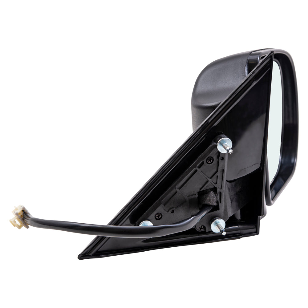 Brock Replacement Passenger Power Side Door Mirror Heated w/ Plastic Base Compatible with Blazer Jimmy Envoy Bravada Sonoma S10 Pickup