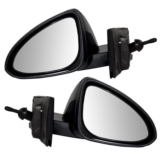 Manual Mirror for 2013-2014 Spark Manual Fold 95434294 Set
