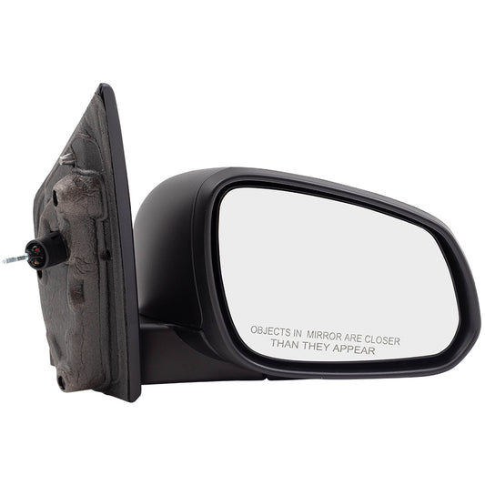 Brock Replacement Passenger Manual Remote Side View Door Mirror Compatible with 2016 Spark LS