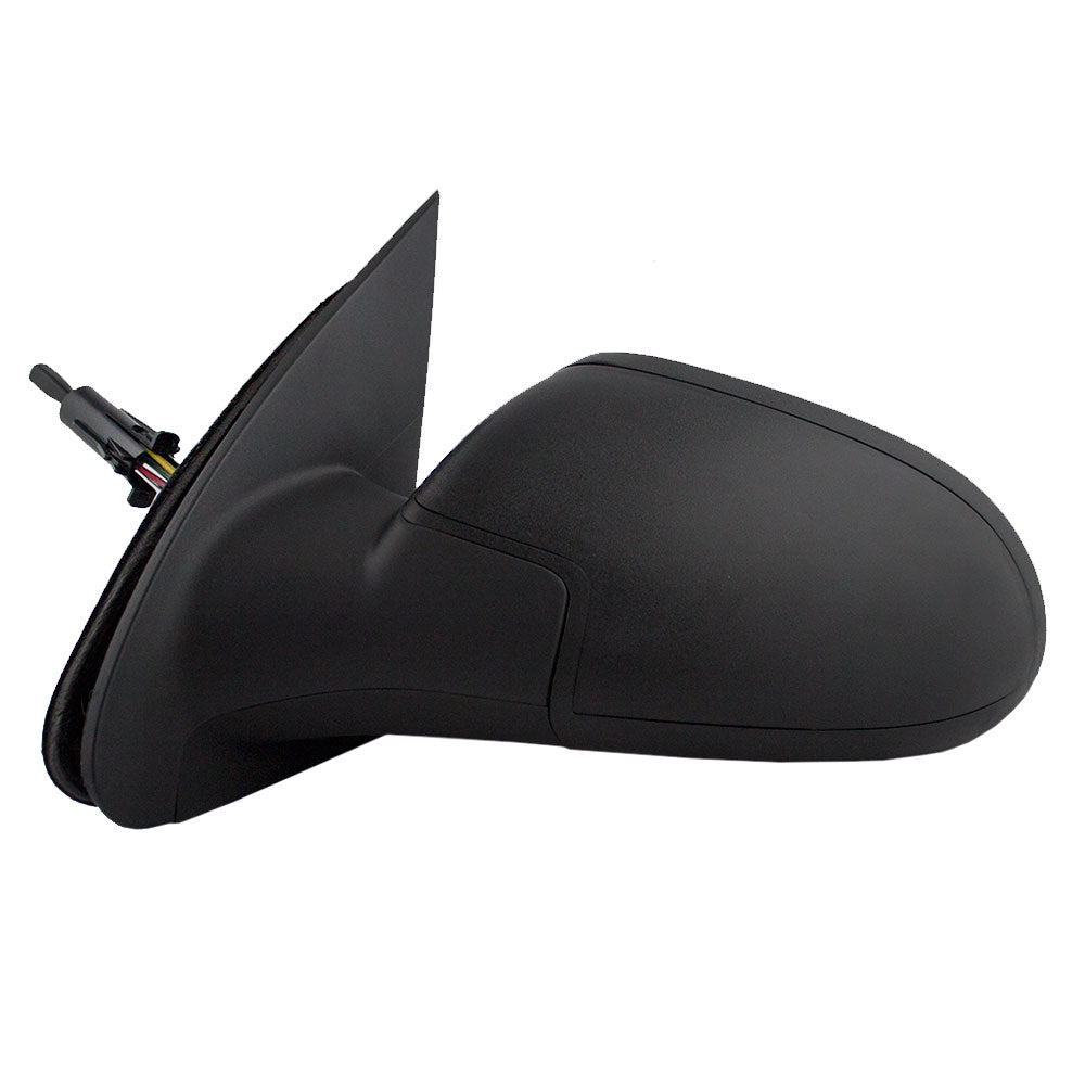 Brock Replacement Driver Manual Remote Side Door Mirror Textured Compatible with Cobalt G5 Coupe 15943876