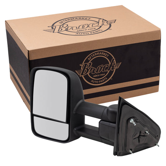 Manual Tow Mirror for 2014-2018 Silverado 1500 Extendable Manual Fold 2015-2018 Silverado 2500 2015-2019 Silverado 2500 HD 2015-2018 Silverado 3500 2015-2019 Silverado 3500 HD 2014-2018 Sierra 1500
