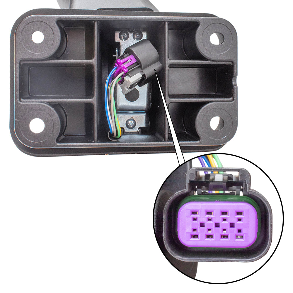 Brock Replacement Driver and Passenger Set Manual Side Door Mirrors Heated Compatible with 2003-2009 Kodiak Topkick Truck