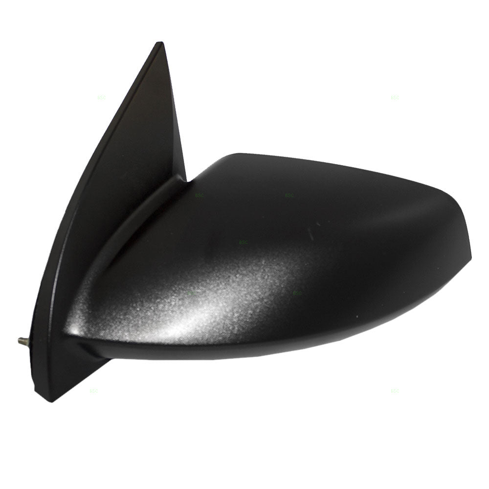 Brock Replacement Driver Manual Remote Side Door Mirror Textured Compatible with 2003-2007 Ion Coupe 10363816