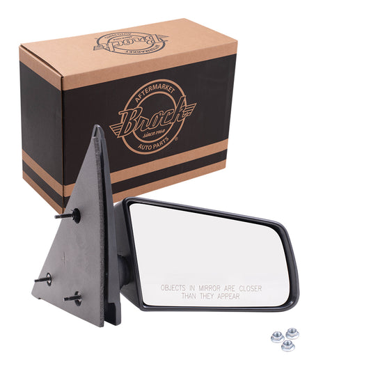 Manual Mirror for 1994-2004 S10 Standard Type Non-Fold 1994-2004 Sonoma 15977934 Right