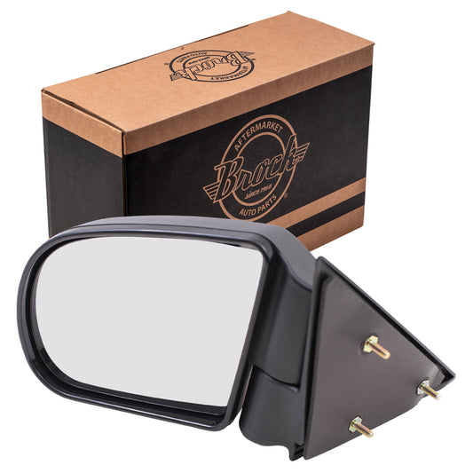 Manual Mirror for 1999-2005 Blazer Below Eyeline Manual Fold 1998-2004 S10 2002-2005 Trailblazer EXT 1999-2001 Jimmy 1998-2004 Sonoma 1998-2000 Hombre 15193316 Left