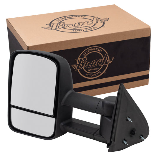 Manual Mirror for 1999-2006 Silverado 1500 Extendable Performance Upgrade Manual Fold 2001-2006 Silverado 1500 HD 1999-2004 Silverado 2500 2001-2006 Silverado 2500 HD 2001-2006 Silverado 3500 Left