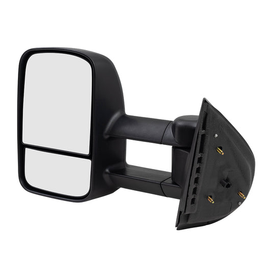 Manual Tow Mirror for 2007-2013 Silverado 1500 Extendable Manual Fold 2007-2014 Silverado 2500 2007-2014 Silverado 2500 HD 2013-2013 Silverado 3500 2007-2014 Silverado 3500 HD 2007-2014 Tahoe Left