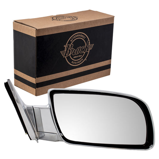 Manual Mirror for 1988-1999 C1500 Standard Type Chrome Performance Upgrade Manual Fold 1992-1999 C1500 Suburban 1988-2000 C2500 1992-1999 C2500 Suburban 1988-2000 C3500 1988-1999 K1500 1988-1988 R20