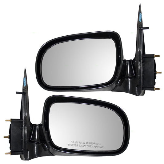 Manual Mirror for 1997-2005 Venture Manual Fold 2005-2005 Uplander 1997-2004 Silhouette 1997-1998 Trans Sport 10349531 Set