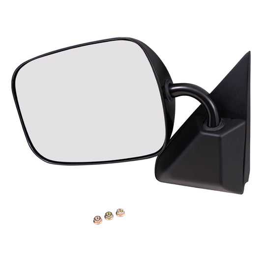 Manual Mirror for 2000-2000 Silverado 2500 Below Eyeline 1988-1999 C1500 1992-1999 C1500 Suburban 1988-2000 C2500 1992-1999 C2500 Suburban 1988-2000 C3500 1988-1999 K1500 1992-1999 K1500 Suburban