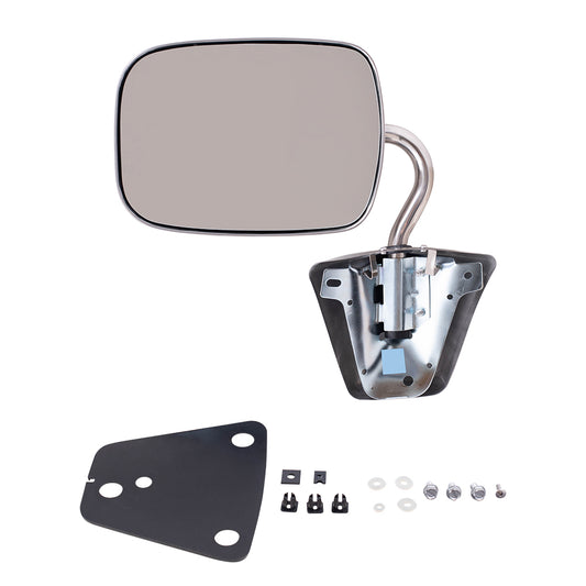 Manual Mirror for 1978-1995 G10 Stainless Steel L=R Below Eyeline 1978-1995 G20 1978-1996 G30 1978-1978 G15 1979-1995 G1500 1978-1978 G25 1979-1995 G2500 1978-1978 G35 1979-1996 G3500 1979-1996 P3500