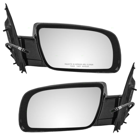 Power Mirror for 2000-2005 Astro Below Eyeline Manual Fold for 2000-2005 Safari 15757375 Set GM1320232