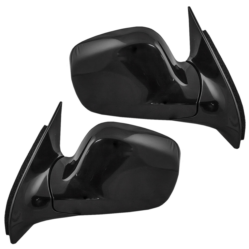 Brock Replacement Driver and Passenger Set Power Side Door Mirrors Compatible with 2002-2007 Rendezvous 15213869 15213868