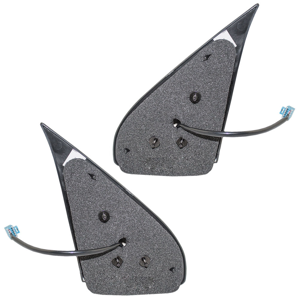 Brock Replacement Driver and Passenger Set Power Side Door Mirrors Compatible with 2002-2007 Rendezvous 15213869 15213868
