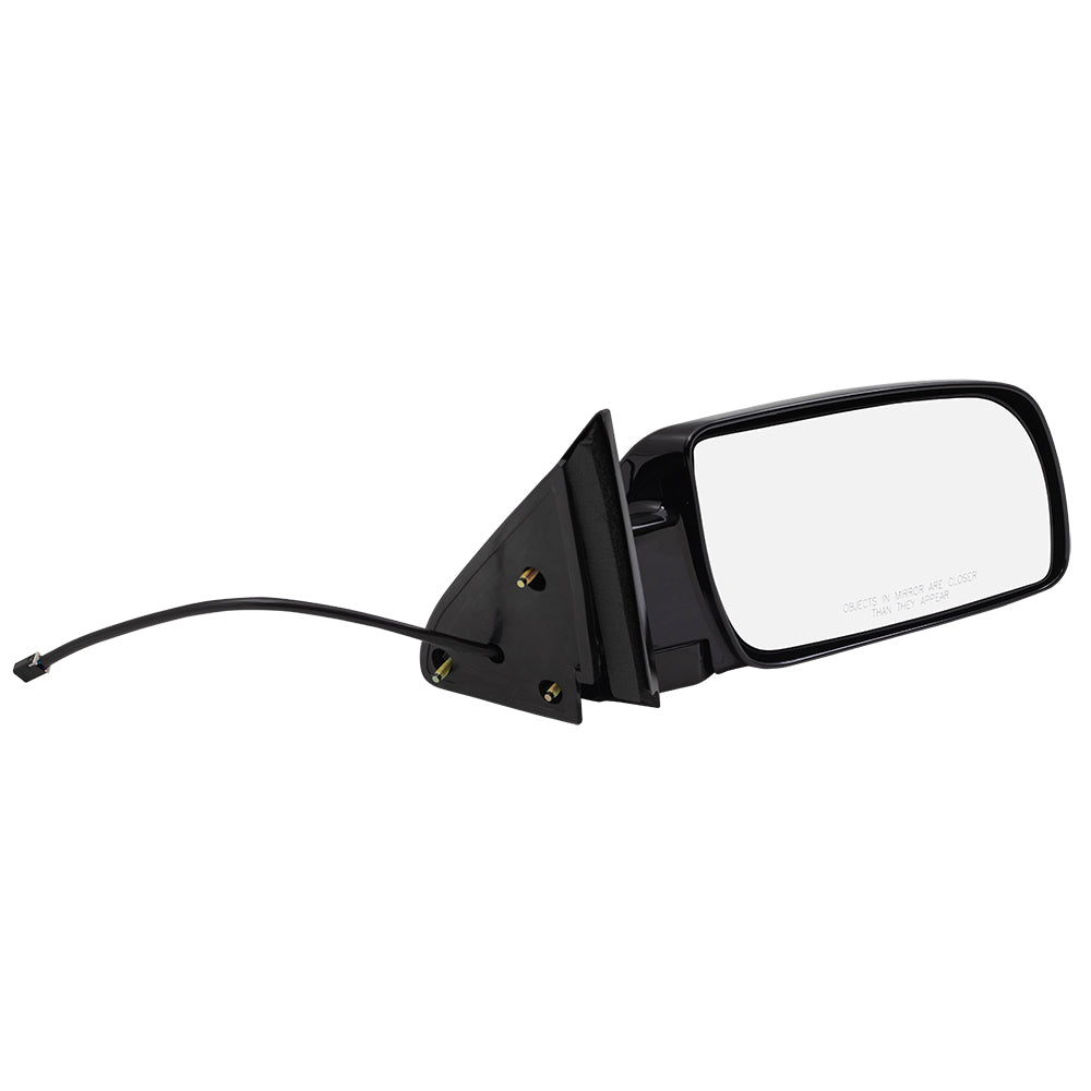 Brock Replacement Driver and Passenger Set Power Side Door Mirrors with Metal Bases Compatible with 88-99 Old Body Style C/K Pickup Truck 15764757 15764758