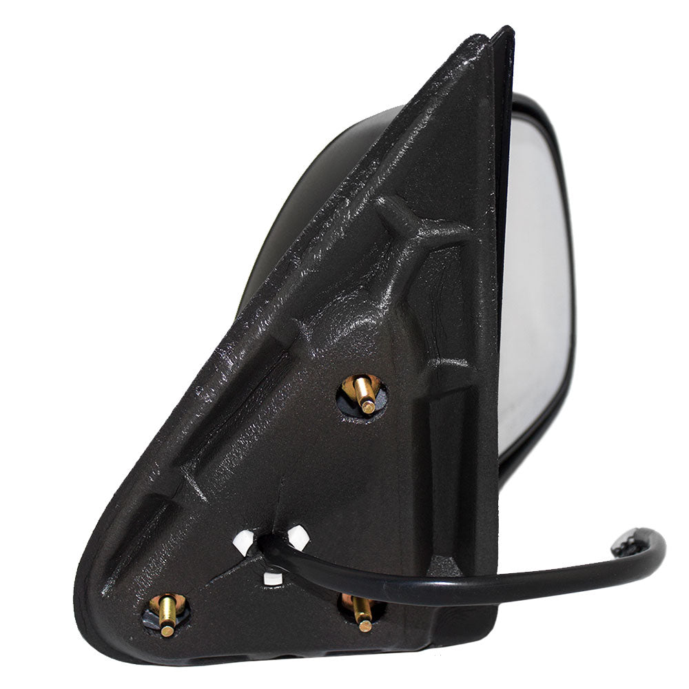 Brock Replacement Passenger Power Side Door Mirror with Cap Compatible with 1999-2002 Silverado Sierra Pickup Truck 15172248