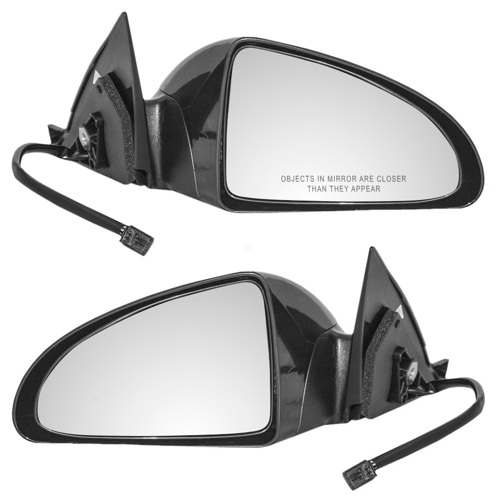 Replacement Driver and Passenger Set Power Side Door Mirrors Compatible with 2006-2009 G6 Coupe & Convertible 25861986 25861985