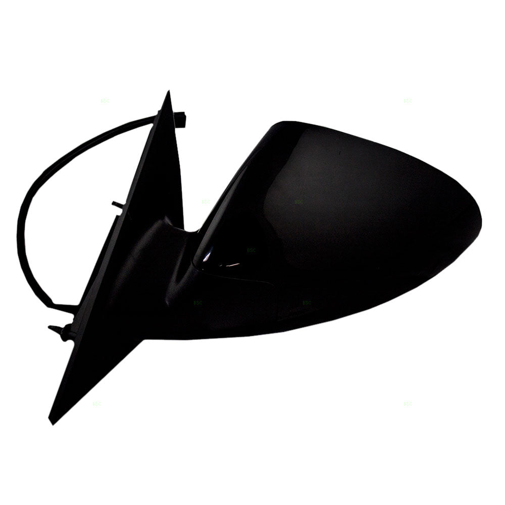 Replacement Driver Power Side Door Mirror Ready-to-Paint Black Compatible with 2005-2010 G6 Sedan 20833063