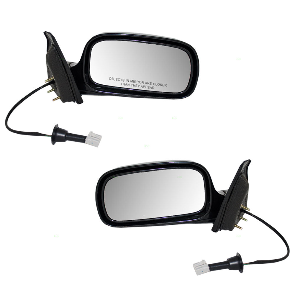 Replacement Driver and Passenger Set Power Side Door Mirrors Compatible with 2006-2011 Lucerne 25822569 25822568