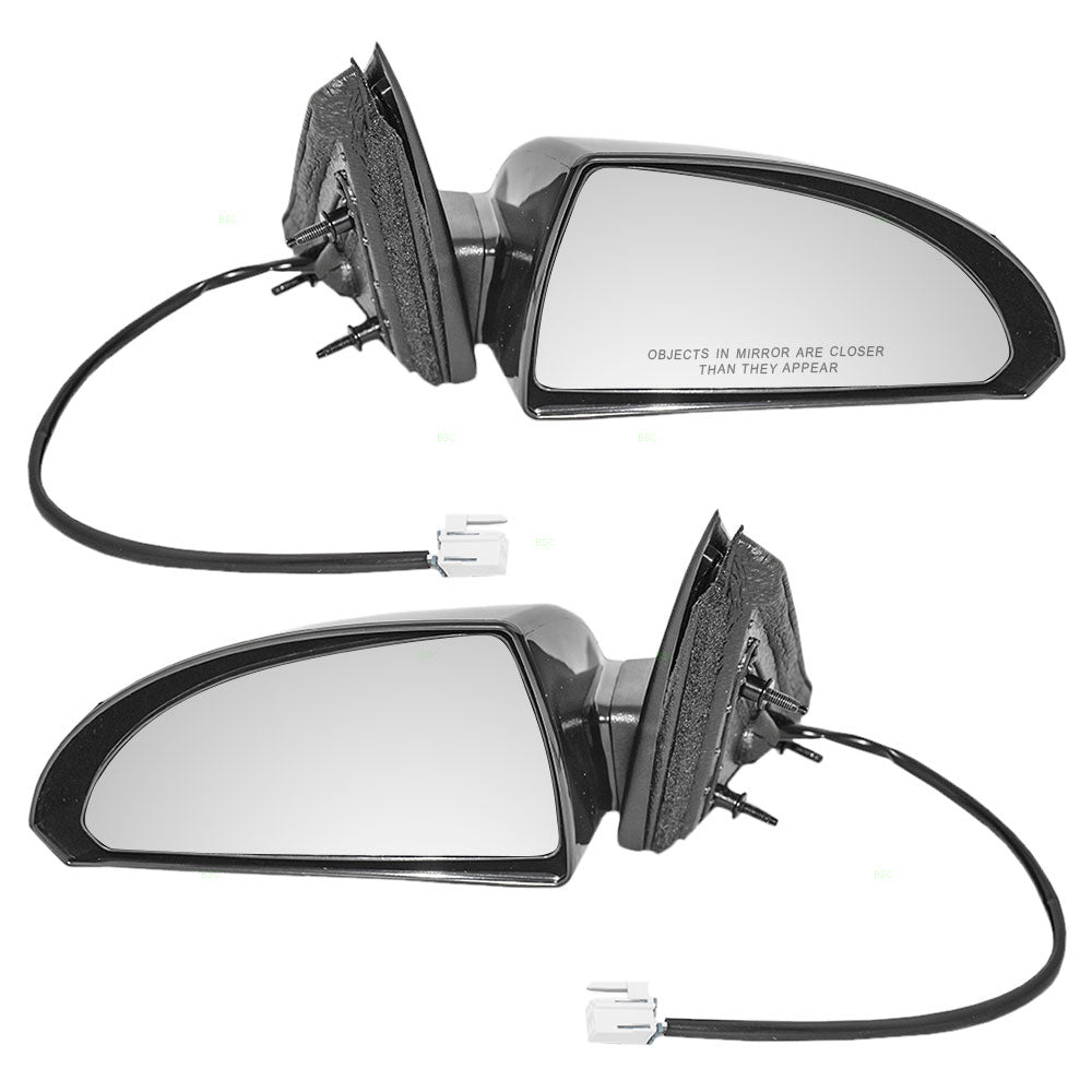 Replacement Driver and Passenger Power Side Door Mirrors Textured Base with Ready-to-Paint Housing Compatible with 2006-2013 Impala 2014-2016 Impala Limited