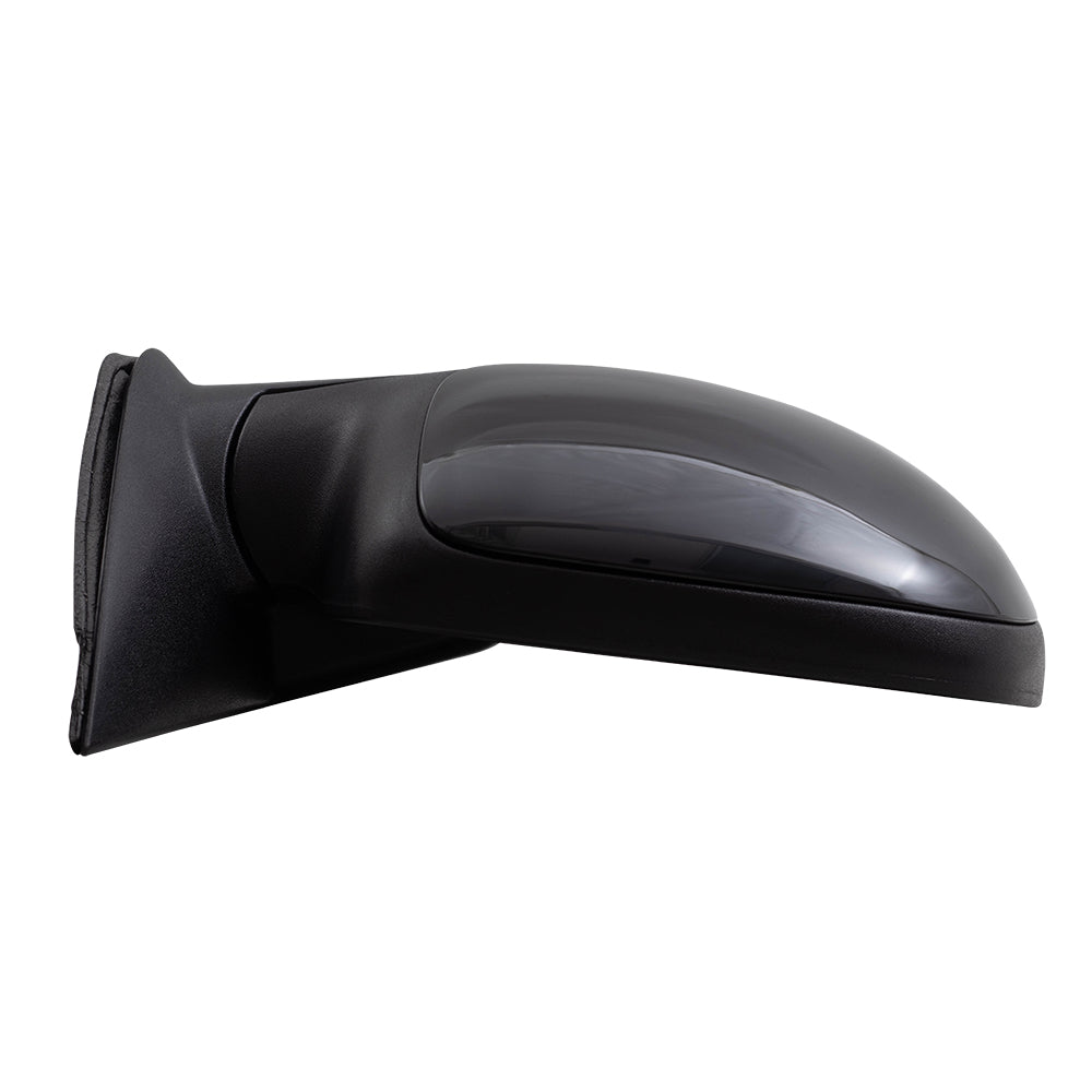 Brock Aftermarket Replacement Power Mirror Set Paint to Match Black with Heat-Memory-Signal On Glass-Puddle Light-Power Folding without Auto Dim Compatible with 2003-2006 Chevy Silverado