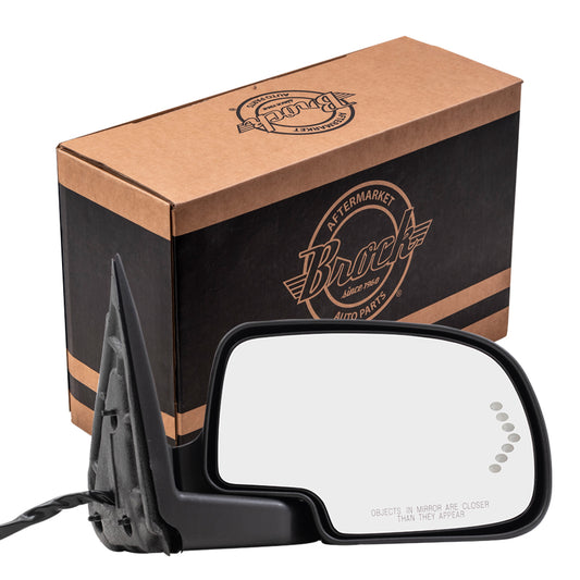 Power Mirror for 2003-2006 Silverado 1500 Turn Signal Indicator Puddle Lamp Memory Heated Power Fold for 2003-2006 Silverado 1500 HD for 2003-2004 Sierra 2500 for 2007 Sierra 3500 Classic 88980722