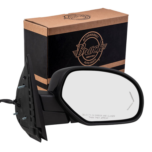 Power Mirror for 2009-2013 Silverado 1500 Turn Signal Indicator Puddle Lamp Memory Heated Power Fold for 2009-2014 Silverado 2500 for 2009-2013 Sierra 1500 for 2009-2014 Sierra 2500 HD 20756891 Right