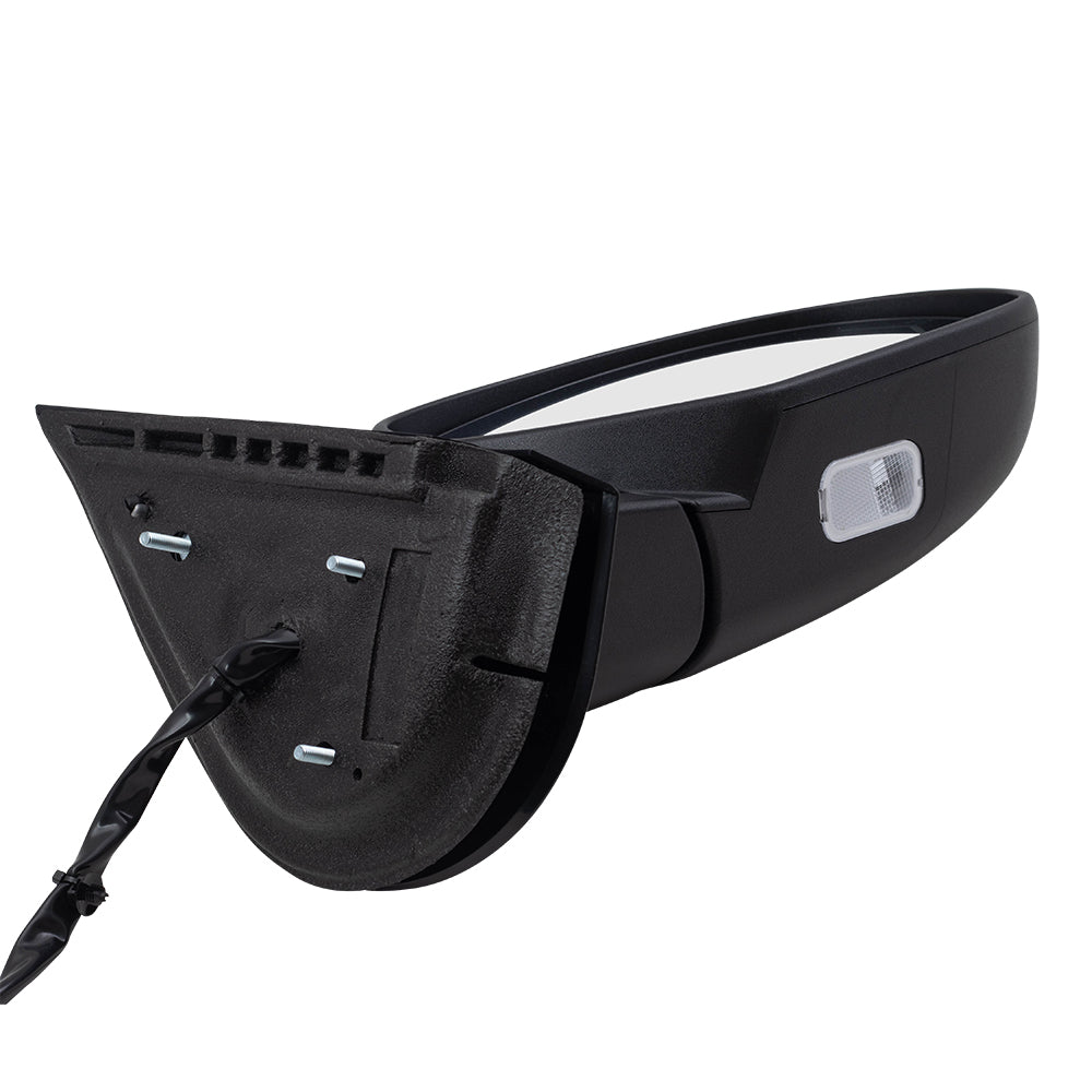 Power Mirror for 2009-2013 Silverado 1500 Turn Signal Indicator Puddle Lamp Memory Heated Power Fold for 2009-2014 Silverado 2500 for 2009-2013 Sierra 1500 for 2009-2014 Sierra 2500 HD 20756891 Right