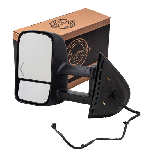 Power Towing Mirror for 2007-2013 Silverado 1500 Extendable Turn Signal Indicator Heated Manual Fold for 2014 Silverado 2500 for 2007-2014 Tahoe for 2007-2014 Suburban 1500 for 2007-2013 Avalanche