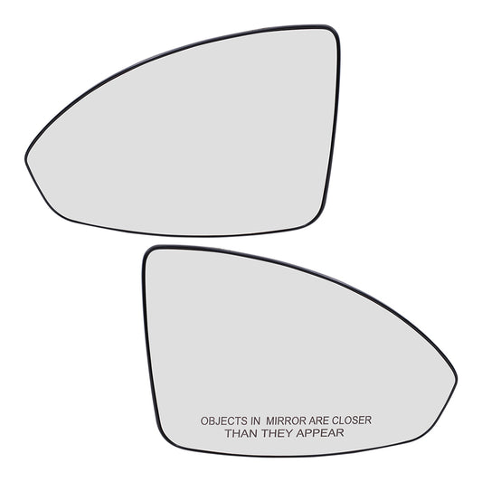 Mirror Glass with Base for 2011-2015 Cruze Heated for 2016 Cruze Limited 95215098 Set GM1324128