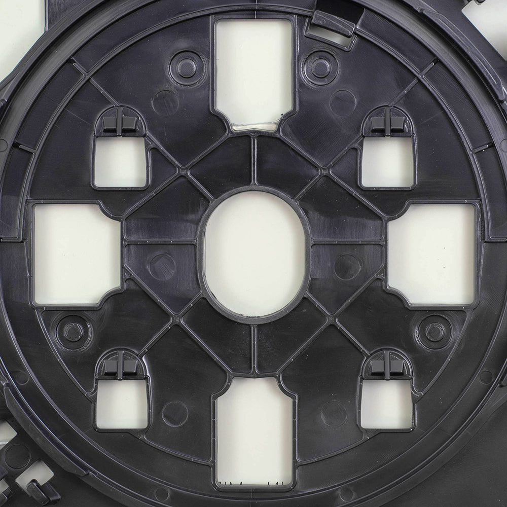 Brock Replacement Lower Mirror Glass and Base Set without Heat Compatible with 03-09 Kodiak 03-09 Topkick 19120559