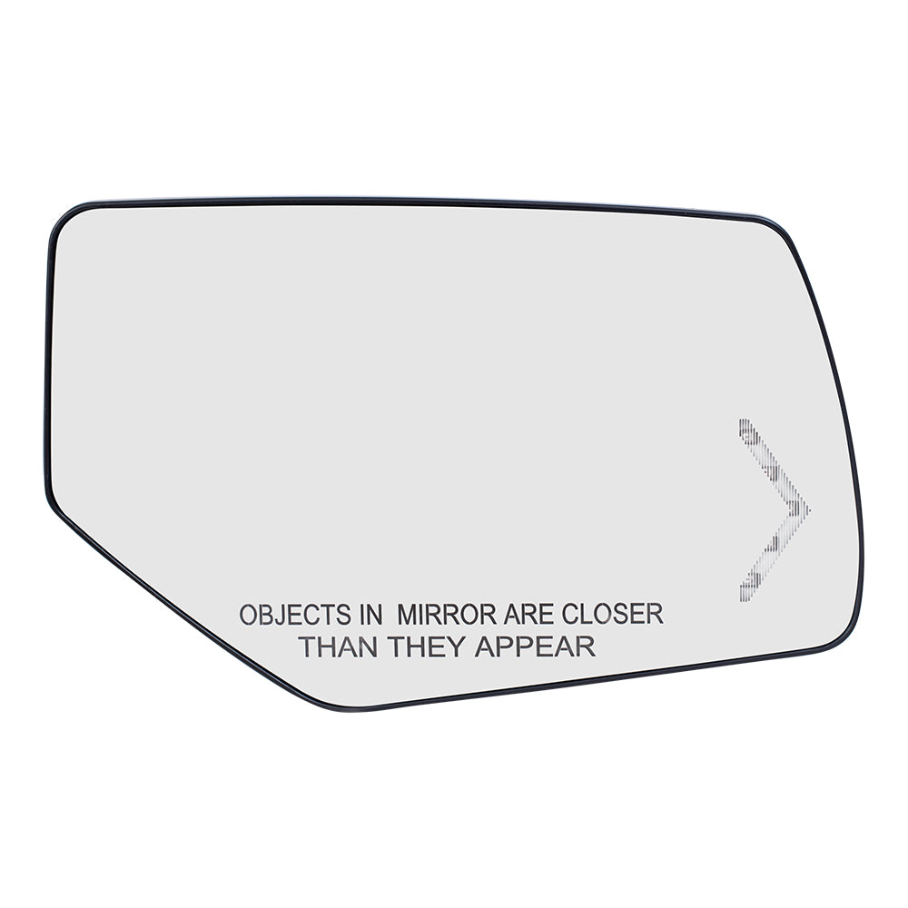 Mirror Glass with Base for 2015-2020 Tahoe Turn Signal Indicator Power Fold for 2015-2020 Suburban for 2016-2019 Suburban 3500 HD 22976557 Right GM1325148