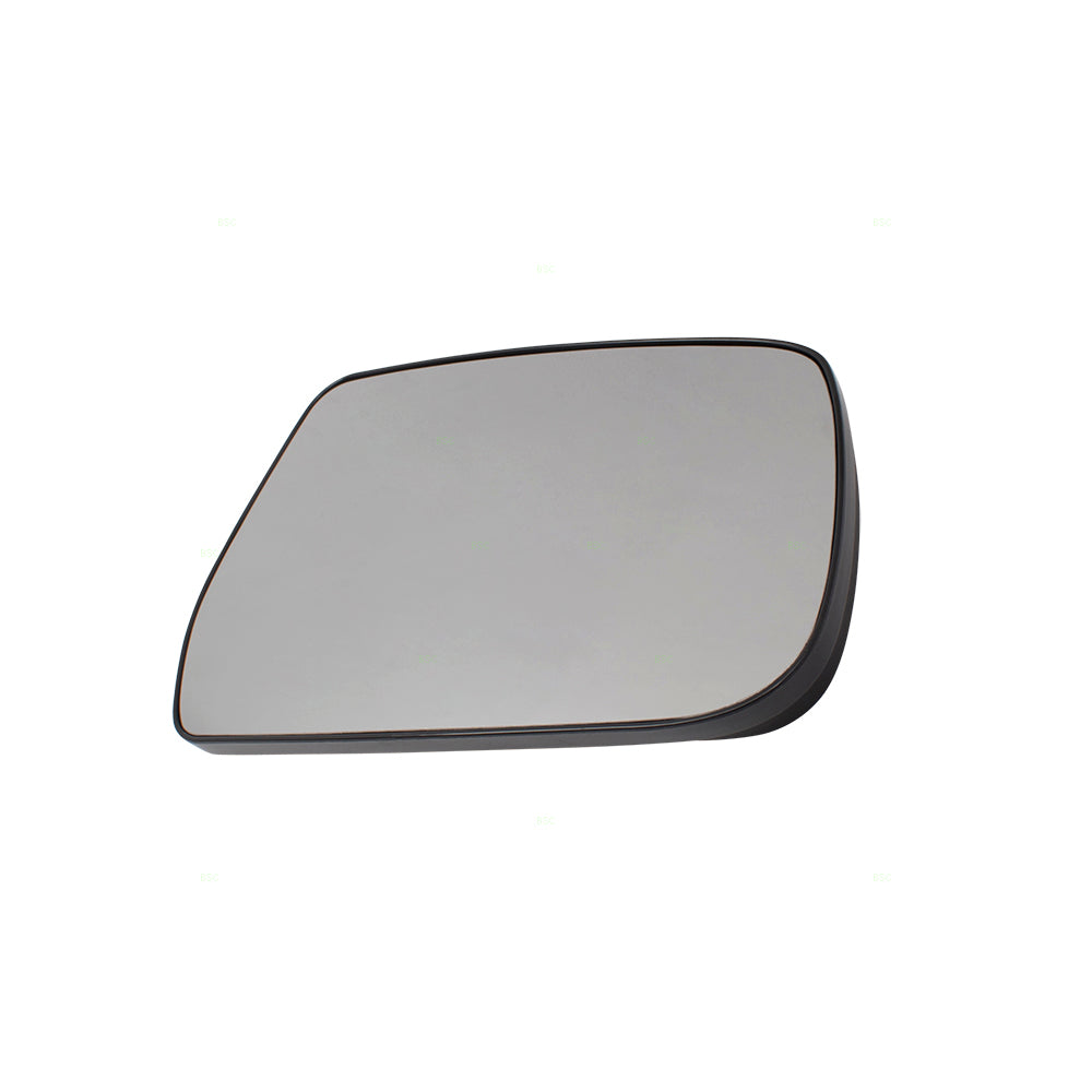 Brock Replacement Passengers Side Door Mirror Glass & Base Heated Compatible with 10-14 Equinox Terrain 20873492