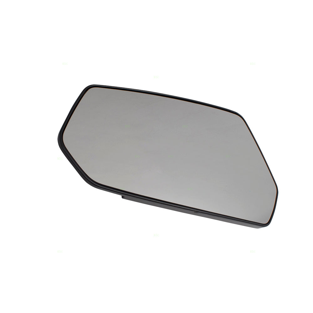 Brock Replacement Set Driver and Passenger Door Mirror Glass & Bases Compatible with 10-15 Camaro 92235872 92235873