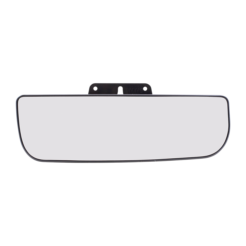 Brock Aftermarket Replacement Driver Left Passenger Right Lower Mirror Glass and Base Set Compatible With 2008-2022 Chevy Express