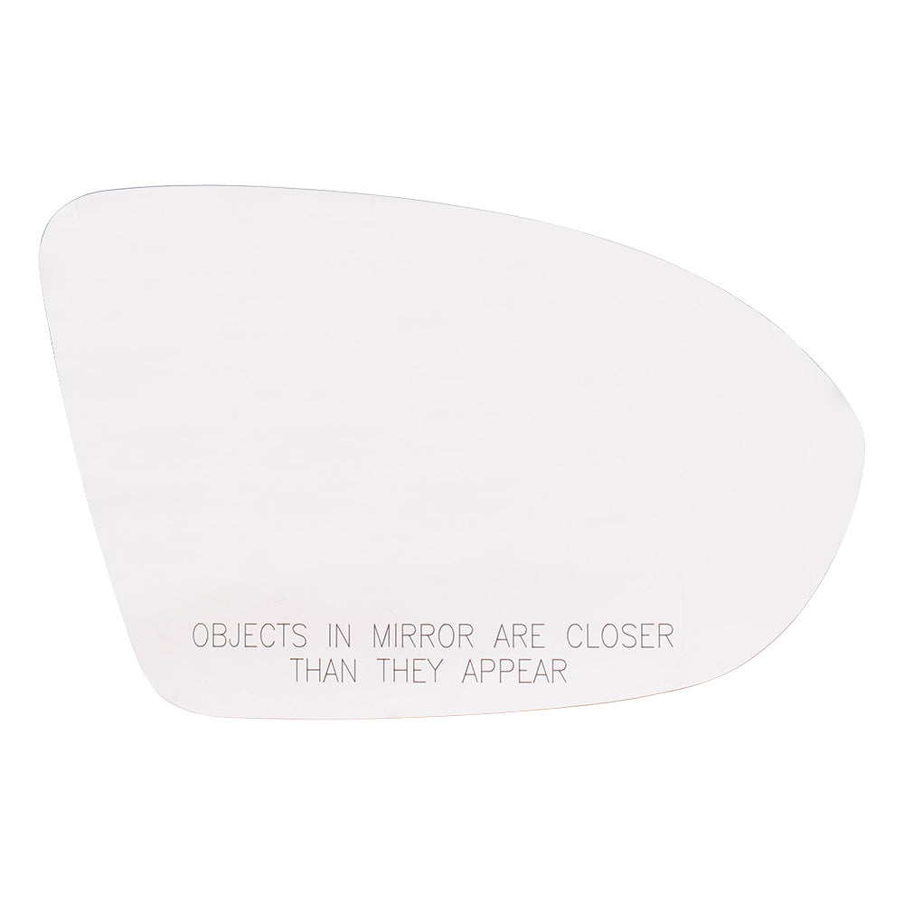 Brock Replacement Driver and Passenger Side Mirrors Glass & Base with Heat without Blind Spot Detection Compatible with 2016-2019 Cruze Sedan & 2017-2019 Cruze Hatchback