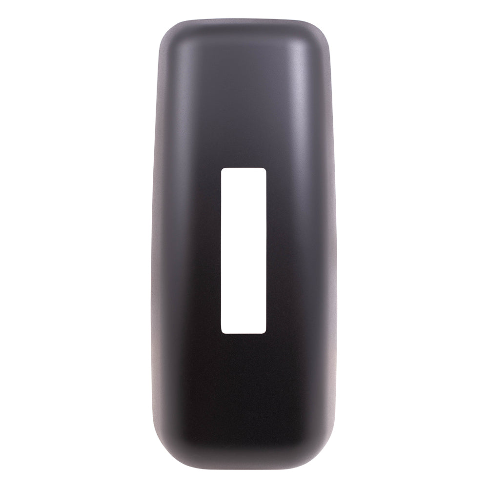 Replacement Textured Black Mirror Cover w/ Lighting Compatible with 2003-2009 Kodiak Topkick 20791442