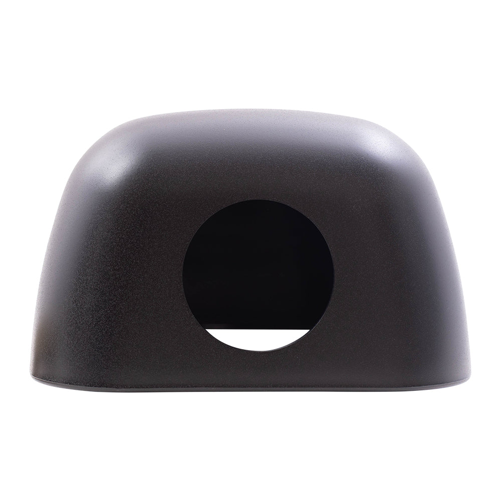 Replacement Textured Black Mirror Cover w/ Lighting Compatible with 2003-2009 Kodiak Topkick 20791442