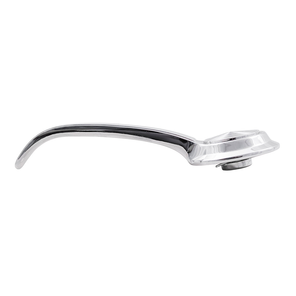 Brock Replacement Inside Chrome Door Handle Compatible with 1967 G/P Van Impala Firebird Corvette El Camino Malibu 4468414